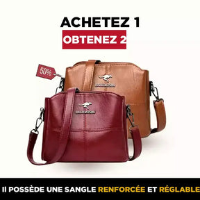 (Achetez 1, OBTENEZ 2 UNITÉS) Sac à main en Cuir Noble Megan® / Élevez votre style à un niveau supérieur