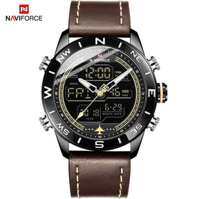 Montre numérique militaire NaviForce pour hommes